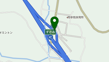 紀勢自動車道(無料区間) すさみIC 下り 入口の地図画像