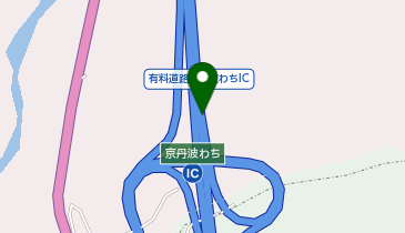 京都縦貫自動車道 京丹波わちIC 上り 出口の地図画像