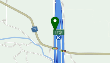 京都縦貫自動車道(均一区間) 千代川IC 下り 入口の地図画像