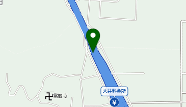 京都縦貫自動車道(均一区間) 大井IC 下り 入口の地図画像