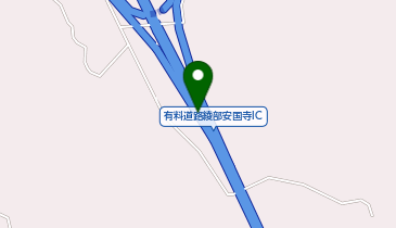 京都縦貫自動車道 綾部安国寺IC 下り 出口の地図画像