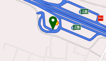 関越自動車道 上里スマートIC 下り 入口の地図画像