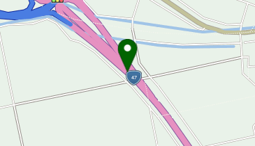 余目酒田道路 酒田中央IC 下り 出口の地図画像