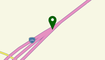 下北半島縦貫道路 野辺地北IC 下り 出口の地図画像