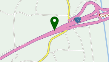 出水阿久根道路 野田IC 上り 出口の地図画像