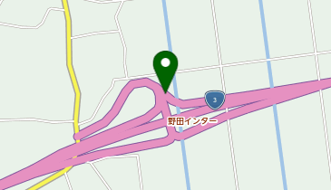 出水阿久根道路 野田IC 上り 入口の地図画像