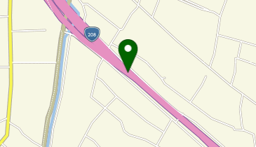 有明海沿岸道路 大和南IC 下り 出口の地図画像