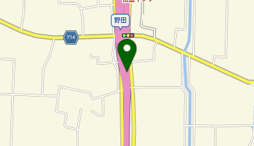 有明海沿岸道路 徳益IC 上り 入口の地図画像