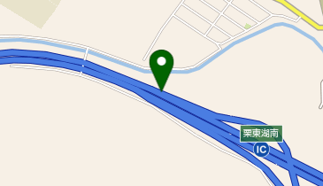 名神高速道路 栗東湖南IC 上り 出口の地図画像