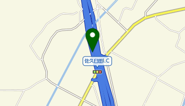 中部横断自動車道(無料区間) 佐久臼田IC 下り 入口の地図画像