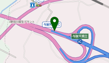 山陰近畿自動車道 与謝天橋立IC 下り 出口の地図画像