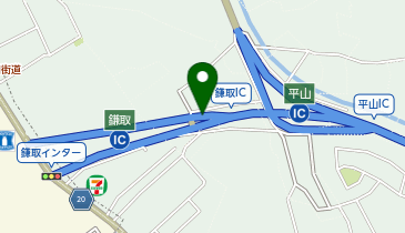 千葉外房有料道路(無料区間) 鎌取IC 下り 入口の地図画像