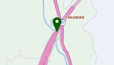 京奈和自動車道 五條北IC 下り 出口の地図画像