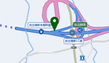 京奈和自動車道 岩出根来IC 上り 出口の地図画像