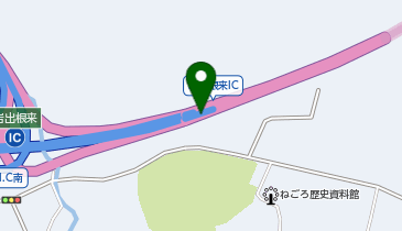 京奈和自動車道 岩出根来IC 下り 出口の地図画像