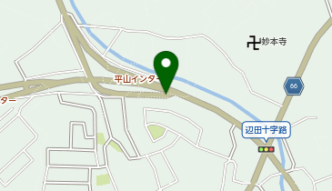 千葉外房有料道路(無料区間) 平山IC 上り 出口の地図画像