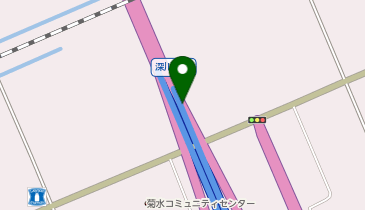 深川沼田道路 深川西IC 上り 出口の地図画像