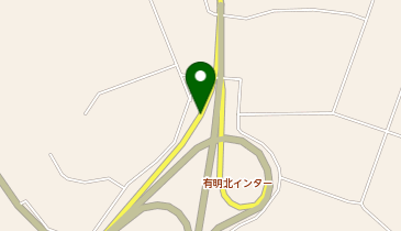 都城志布志道路 有明北IC 上り 入口の地図画像