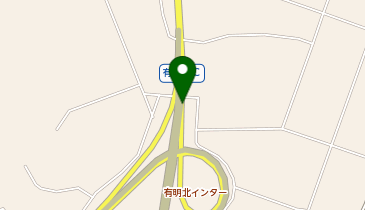 都城志布志道路 有明北IC 下り 出口の地図画像