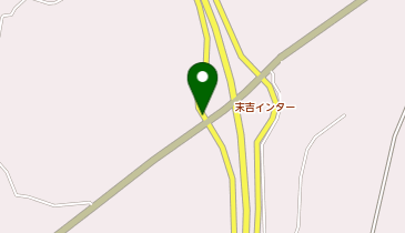 都城志布志道路 末吉IC 上り 入口の地図画像