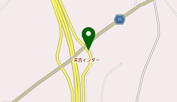 都城志布志道路 末吉IC 下り 入口の地図画像