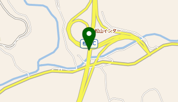 都城志布志道路 松山IC 上り 出口の地図画像