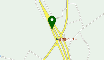 都城志布志道路 金御岳IC 上り 入口の地図画像