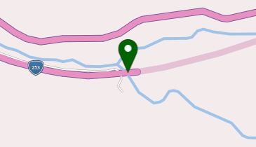 上越魚沼地域振興快速道路 八箇IC 上り 出口の地図画像