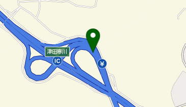 高松自動車道 津田寒川IC 上り 入口の地図画像