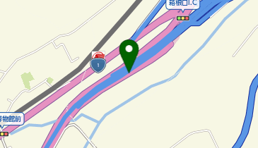 小田原箱根道路 箱根口IC 下り 入口の地図画像