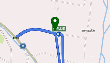 東九州自動車道(無料区間) 日南北郷IC 上り 入口の地図画像