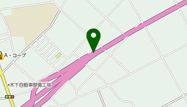 出水阿久根道路 高尾野北IC 上り 入口の地図画像