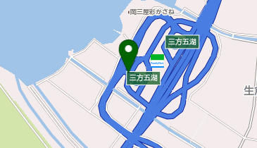 舞鶴若狭自動車道 三方五湖スマートIC 上り 出口の地図画像