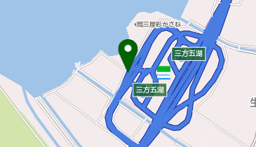 舞鶴若狭自動車道 三方五湖スマートIC 下り 入口の地図画像