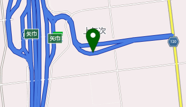 東北自動車道 矢巾スマートIC 上り 入口の地図画像