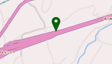 南九州西回り自動車道 津奈木IC 上り 入口の地図画像