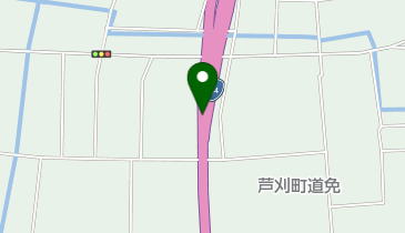 有明海沿岸道路 芦刈IC 上り 出口の地図画像