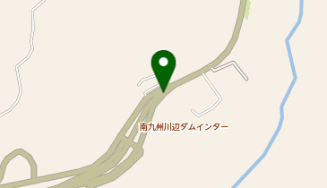 南薩縦貫道 南九州川辺ダムIC 下り 出口の地図画像