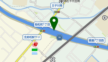 堺泉北道路 助松出入口 上り 入口の地図画像