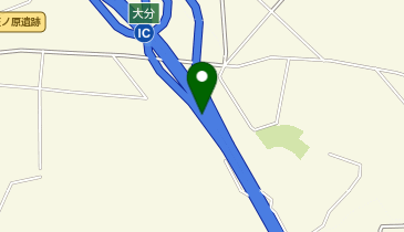 東九州自動車道 大分IC 上り 出口の地図画像