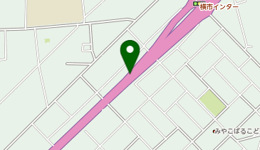 都城志布志道路 横市IC 上り 出口の地図画像