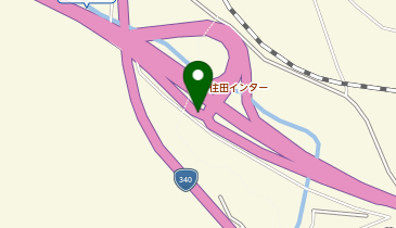 釜石自動車道(無料区間) 遠野住田IC 上り 入口の地図画像