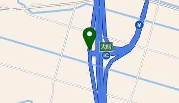 常磐自動車道 大熊IC 下り 入口の地図画像