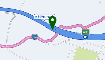 第二阪奈道路 中町IC 上り 入口の地図画像