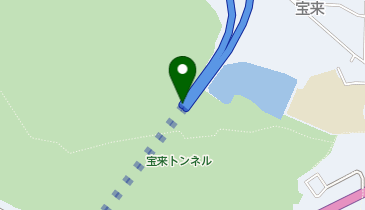 第二阪奈道路 宝来IC 下り 出口の地図画像