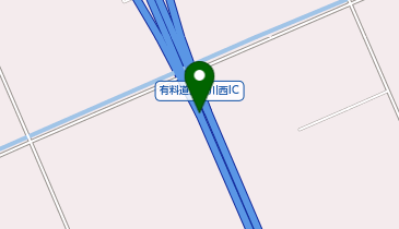 深川・留萌自動車道 深川西IC 下り 出口の地図画像