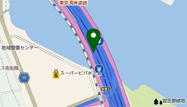 東関東自動車道(高谷-潮来) 谷津船橋IC 上り 入口の地図画像