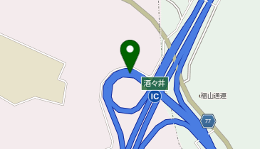 東関東自動車道(高谷-潮来) 酒々井IC 下り 入口の地図画像