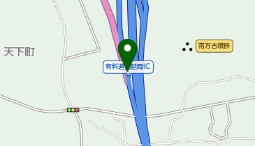 東九州自動車道 延岡IC 上り 出口の地図画像