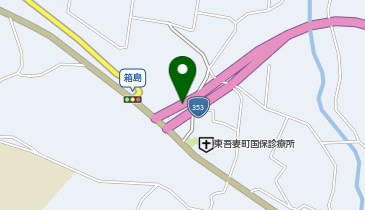 上信自動車道 箱島IC 上り 入口の地図画像